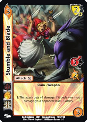 Stumble and Blade