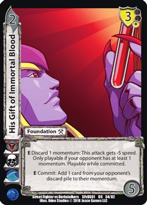 His Gift of Immortal Blood
