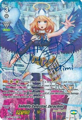Solidify Celestial, Zerachiel (URR) (Blue Signature)