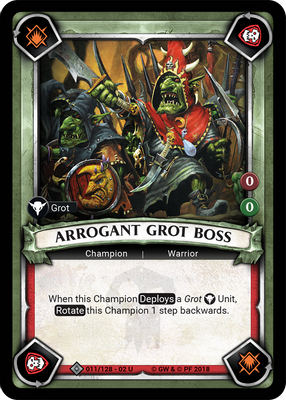 Arrogant Grot Boss (Claimed)