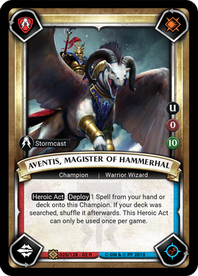 Aventis, Magister of Hammerhal (Unclaimed)