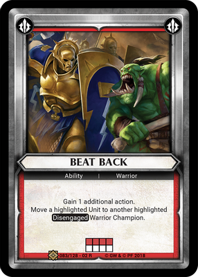 Beat Back (Claimed)