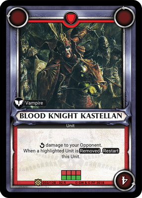 Blood Knight Kastellan (Unclaimed)