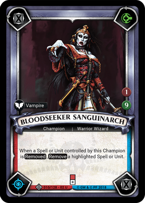 Bloodseeker Sanguinarch (Claimed)