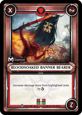 Bloodsoaked Banner Bearer (Claimed)