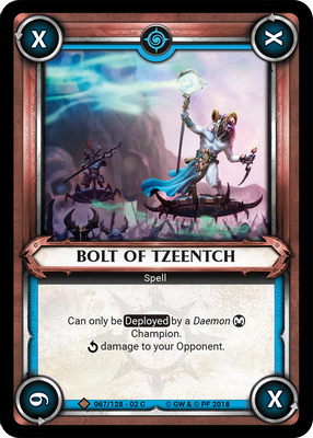 Bolt of Tzeentch (Unclaimed)