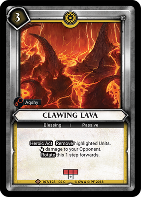 Clawing Lava (Unclaimed)