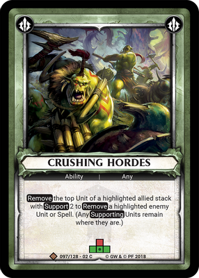 Crushing Hordes (Claimed)