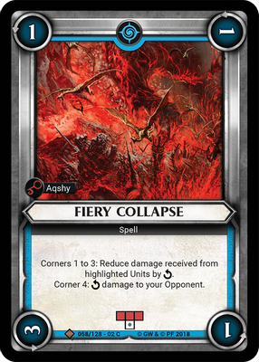 Fiery Collapse (Unclaimed)