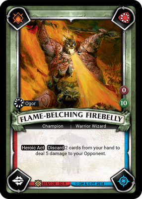 Flame-Belching Firebelly (Unclaimed)