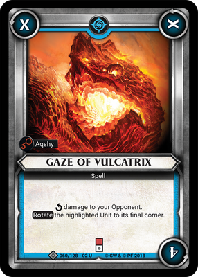 Gaze of Vulcatrix (Claimed)