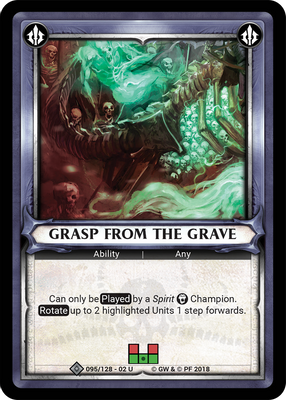 Grasp from the Grave (Claimed)