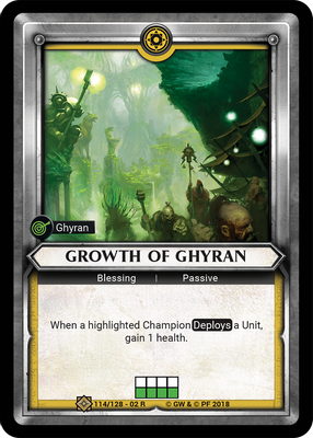 Growth of Ghyran (Unclaimed)