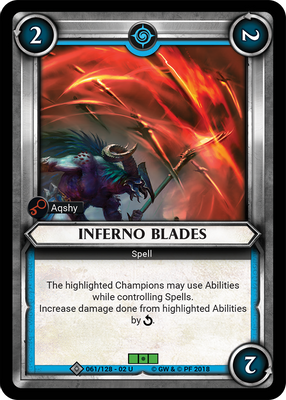 Inferno Blades (Claimed)