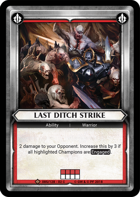 Last Ditch Strike (Claimed)