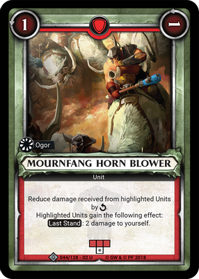 Mournfang Horn Blower (Unclaimed)