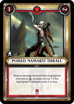 Poised Namarti Thrall (Claimed)