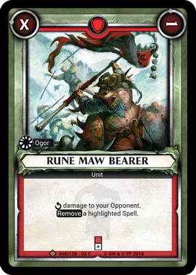 Rune Maw Bearer (Claimed)