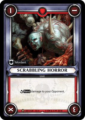 Scrabbling Horror (Claimed)