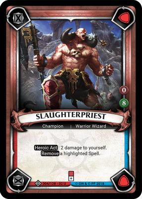 Slaughterpriest (Unclaimed)