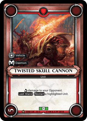 Twisted Skull Cannon (Unclaimed)