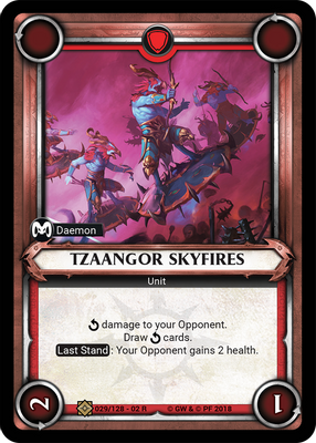 Tzaangor Skyfires (Claimed)