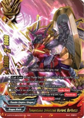Tempestuous Unmatched Warlord, Barlbatzz