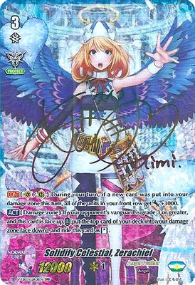 Solidify Celestial, Zerachiel (URR) (Rainbow Signature)