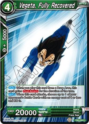 Vegeta, Fully Recovered