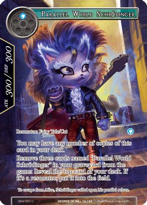 Parallel World Schrodinger (Full Art)