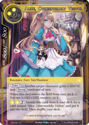 Alice, Otherworldly Visitor