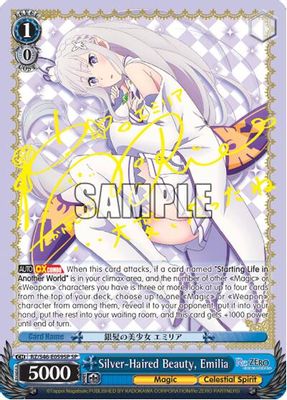 Silver-Haired Beauty, Emilia (SP)
