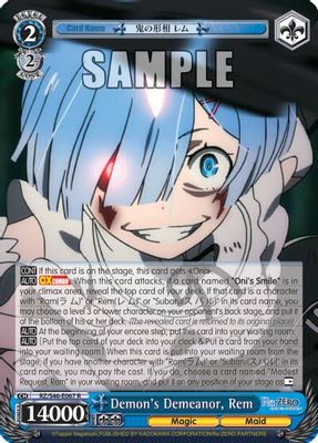 Demon's Demeanor, Rem