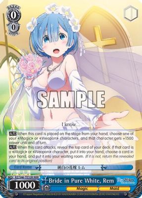 Bride in Pure White, Rem (RRR)