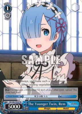 The Younger Twin, Rem