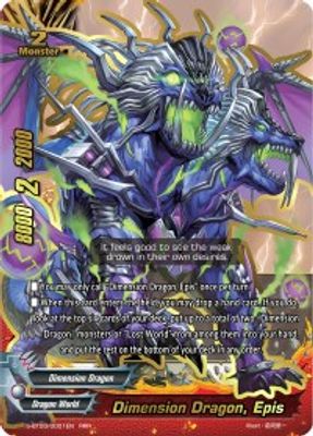 Dimension Dragon, Epis