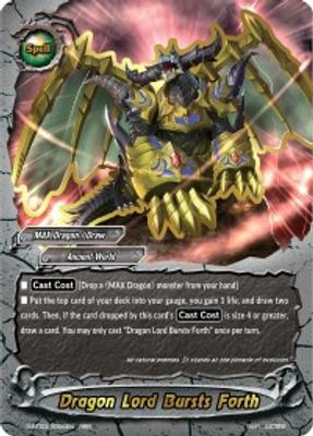 Dragon Lord Bursts Forth