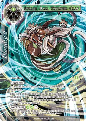 Bullet Ball Thunder Clap (Full Art)