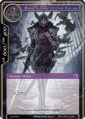 Dark Soldier of the Fallen