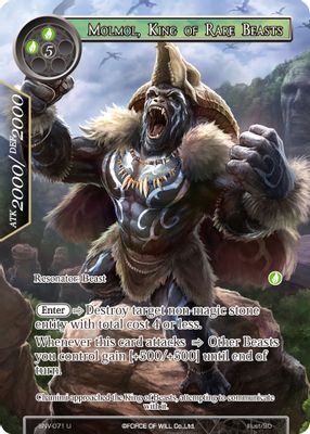 Molmol, King of Rare Beasts (Full Art)