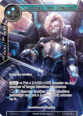 Mordred, the Operator (Full Art)