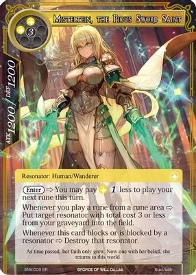 Misteltein, the Pious Sword Saint