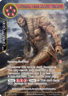 Surtr, the Sand Giant (Full Art)