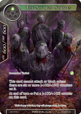 The Six Jizo Statues (Full Art)