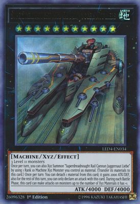 Superdreadnought Rail Cannon Juggernaut Liebe