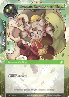 Tsunade, Brawny Cat Ninja