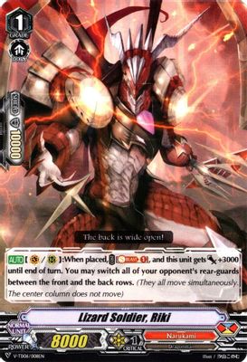 Lizard Soldier, Riki
