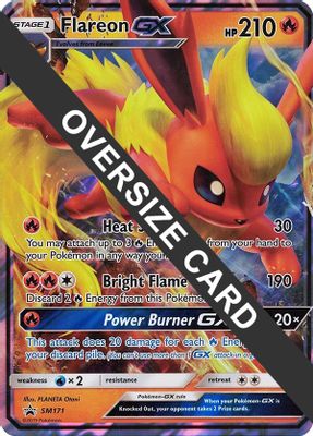Flareon GX - SM171 (SM Black Star Promo)