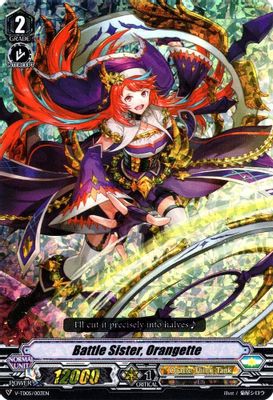 Battle Sister, Orangette (RRR Foil)