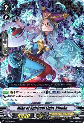 Miko of Spiritual Light, Kinuka (RRR Foil)